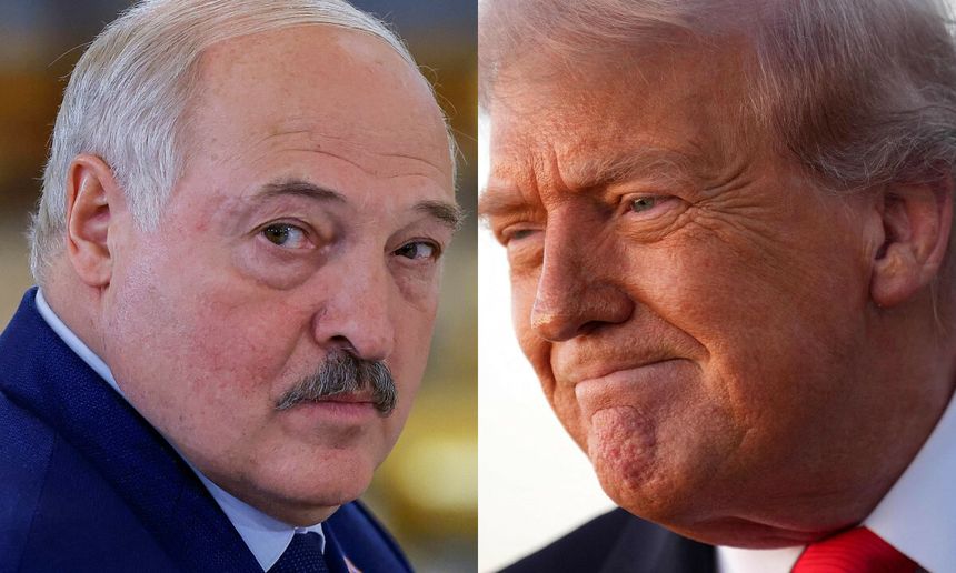 Łukaszenka Trump