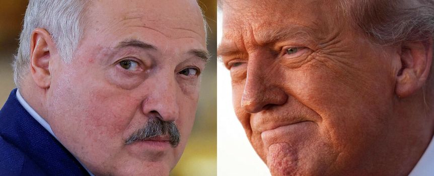 Łukaszenka Trump