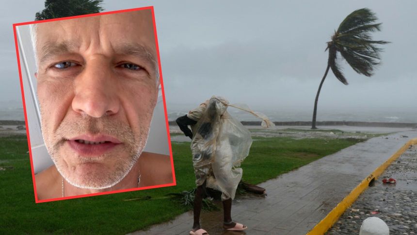 Żebrowski przeżył huragan na Jamajce, wszystko opowiedział. „Totalna katastrofa”
