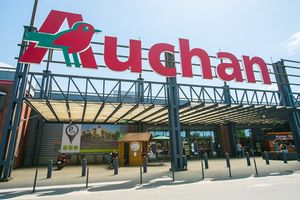 Auchan, sklep wejście 