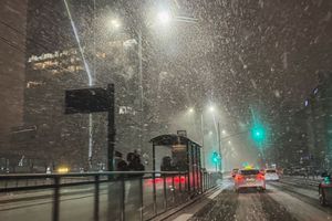 zimowa pogoda w Polsce