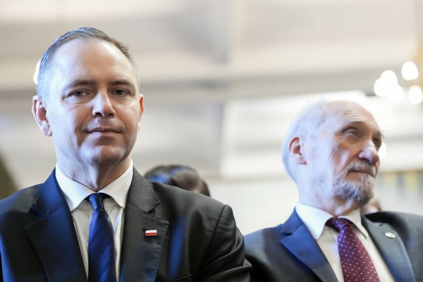 Karol Nawrocki i Antoni Macierewicz
