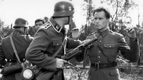 Zygmunt Hübner w filmie "Westerplatte"
