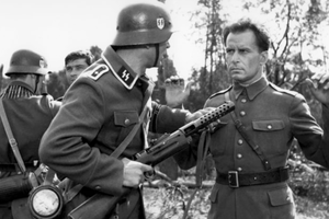 Zygmunt Hübner w filmie "Westerplatte"