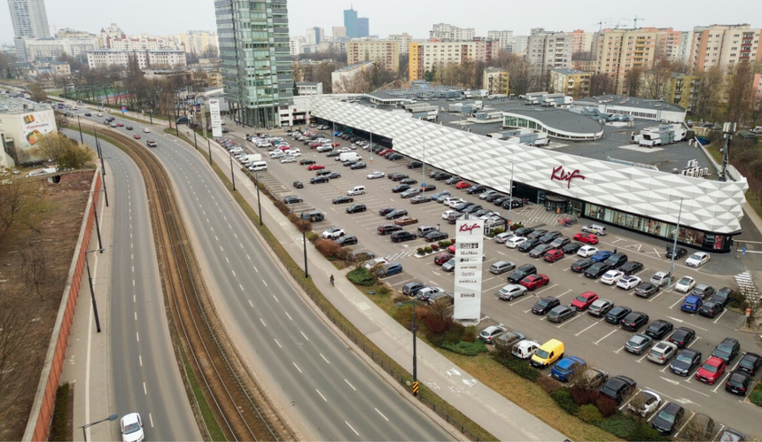 Dom Mody Klif przy ulicy Okopowej w Warszawie
