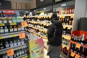 SKlep z alkoholem