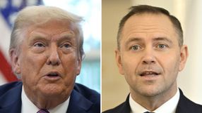 Prezydent USA Donald Trump. Prezydent Karol Nawrocki