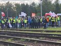 Protest w Sławkowie