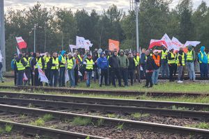 Protest w Sławkowie