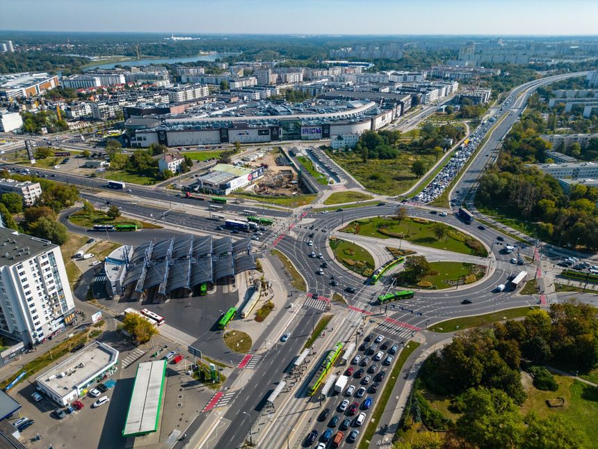 Poznań z lotu ptaka