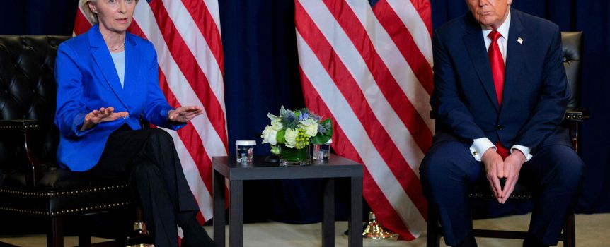 Ursula von der Leyen Donald Trump
