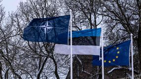 Flaga NATO, Estonii i UE (zdjęcie ilustracyjne)