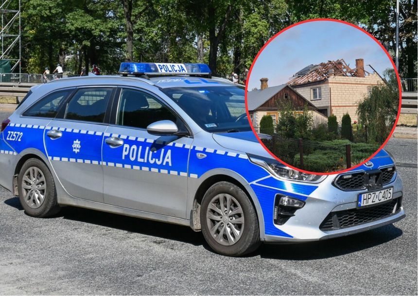 Rosyjski dron uderzył w dom na Lubelszczyźnie