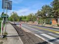 Skrzyżowanie ulic Naramowickiej, Lubczykowej, Radojewo i Łopianowej w Poznaniu