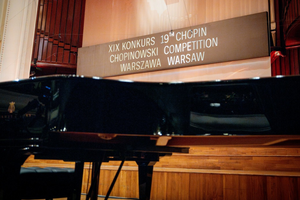 Harmonogram XIX Konkursu Chopinowskiego