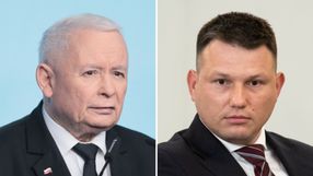Prezes PiS Jarosław Kaczyński. Lider Konfederacji Sławomir Mentzen