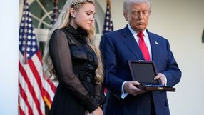 Erika Kirk, Donald Trump