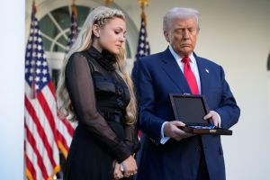 Erika Kirk, Donald Trump