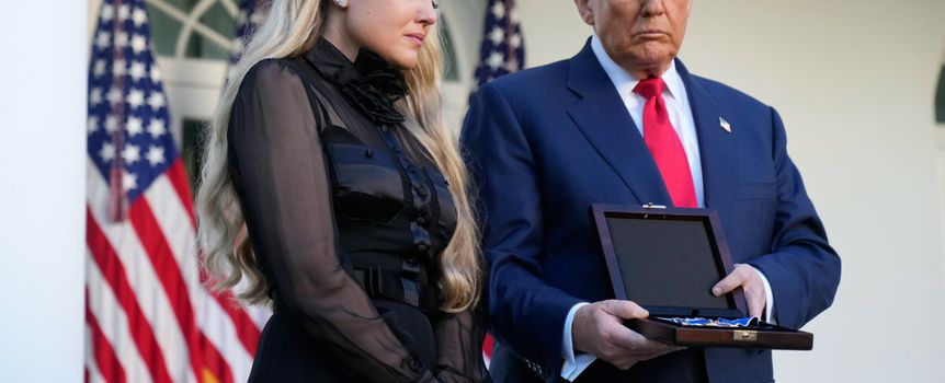 Erika Kirk, Donald Trump