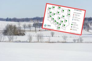 Prognoza pogody do lutego 2026 zaprezentowana przez IMGW