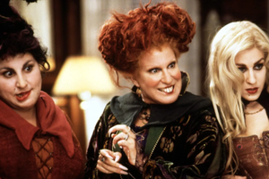 Kathy Najimy, Bette Midler, Sarah Jessica Parker w filmie "Hokus pokus"