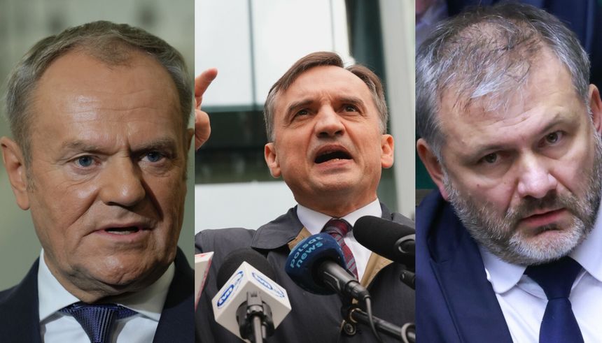 Tusk, Ziobro, Żurek