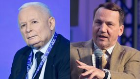 Jarosław Kaczyński Radosław Sikorski