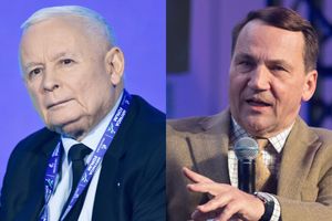 Jarosław Kaczyński Radosław Sikorski