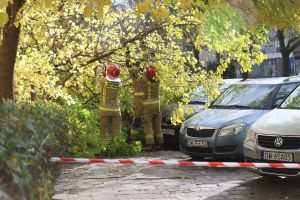 straż pożarna wichura