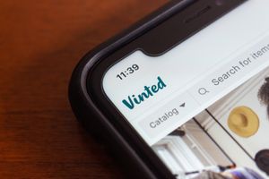 aplikacja na telefonie Vinted
