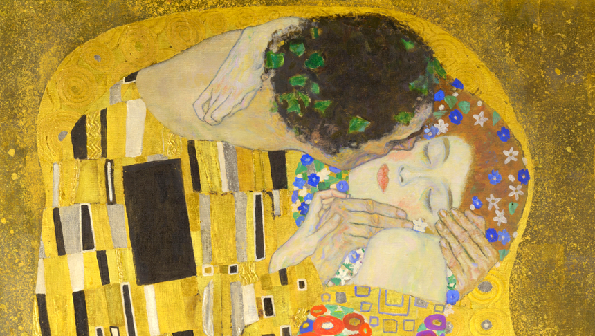 "Pocałunek" Gustava Klimta
