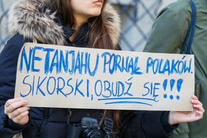 Protest pod MSZ