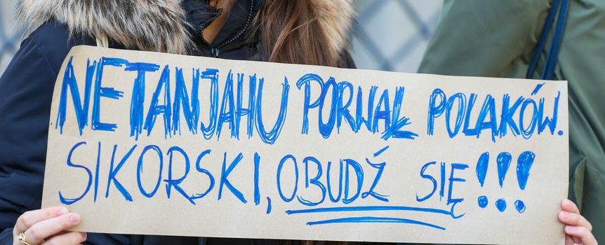 Protest pod MSZ