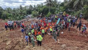 Indonezja. Osunięcie ziemi na wyspie Jawa