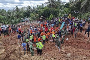 Indonezja. Osunięcie ziemi na wyspie Jawa