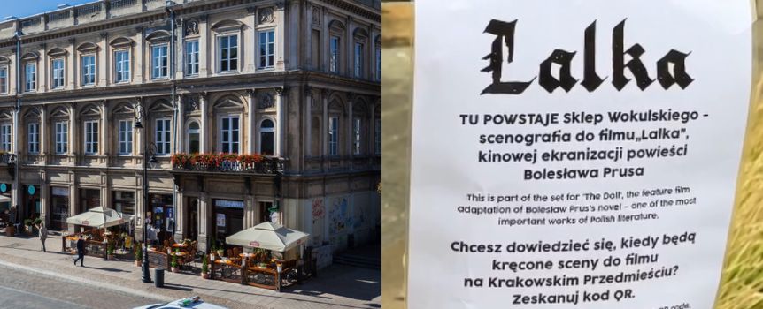 W Warszawie powstaje sklep Wokulskiego