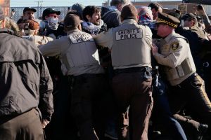 USA. W Chicago starcia demonstrantów z policją