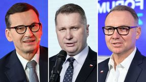 Mateusz Morawiecki. Przemysław Czarnek. Andrzej Duda