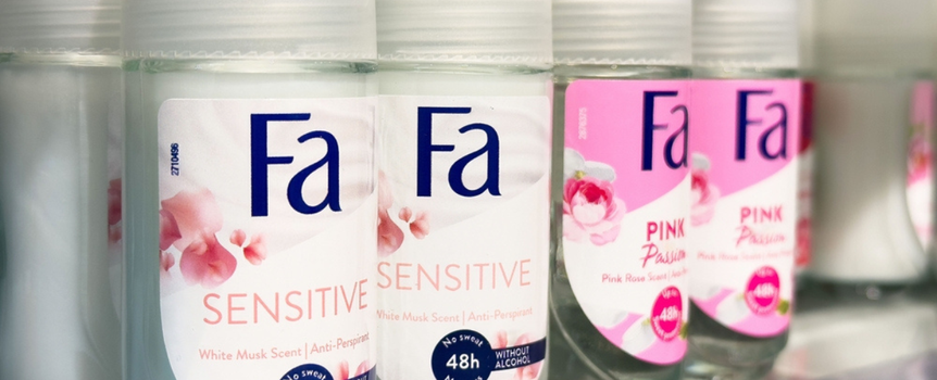 kosmetyki marki Fa 