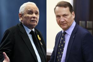 Jarosław Kaczyński Radosław Sikorski