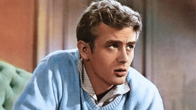 James Dean jako Kaleb Trask w filmie "Na wschód od Edenu" z 1955 roku