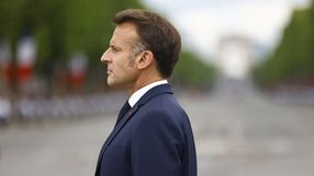 Rosyjskie drony nad Polską. Emmanuel Macron zaapelował do Moskwy