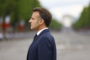 Rosyjskie drony nad Polską. Emmanuel Macron zaapelował do Moskwy
