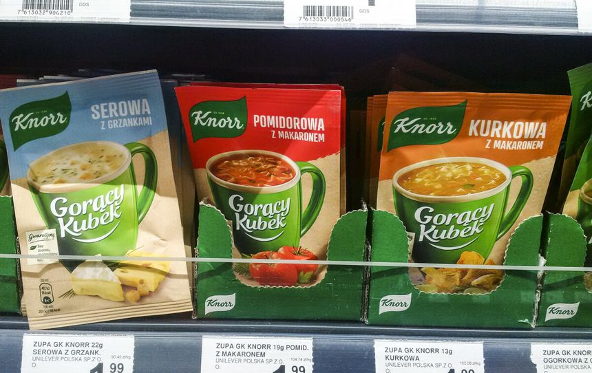 GIS alarmuje: wycofano produkty Knorr z powodu zanieczyszczeń metalem