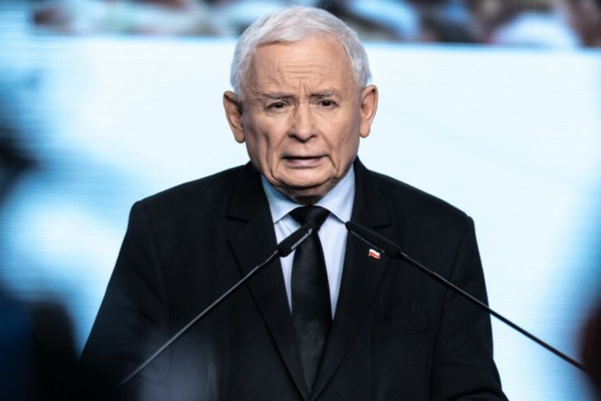 Prezes PiS Jarosław Kaczyński