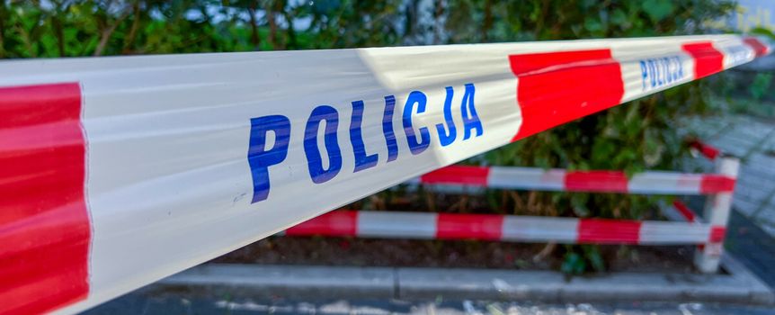 policja taśma
