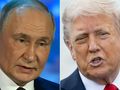Prezydent Rosji Władimir Putin. Prezydent USA Donald Trump