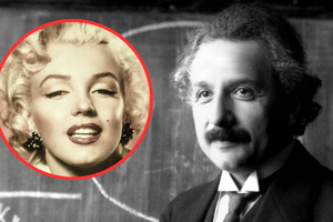 Marilyn Monroe i Albert Einstein