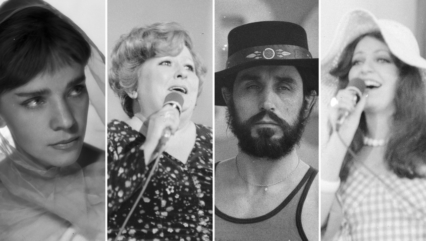 Sława Przybylska, Danuta Rinn, Czesław Niemen, Anna Jantar