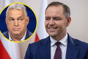 Prezydent elekt Karol Nawrocki. Premier Węgier Viktor Orban